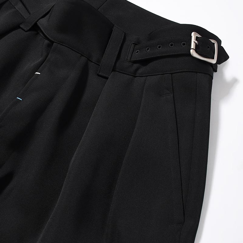 GRUKHA PANTS -BLACK-