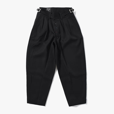 GRUKHA PANTS -BLACK-