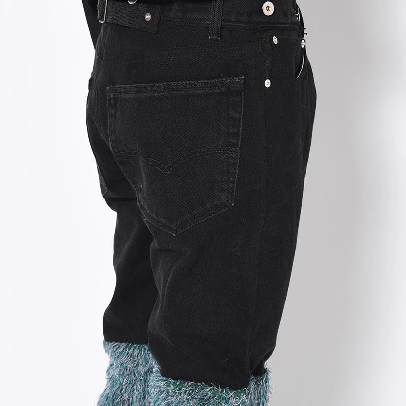 MONSTER 2nd DENIM PANTS size:M -BLACK/A-