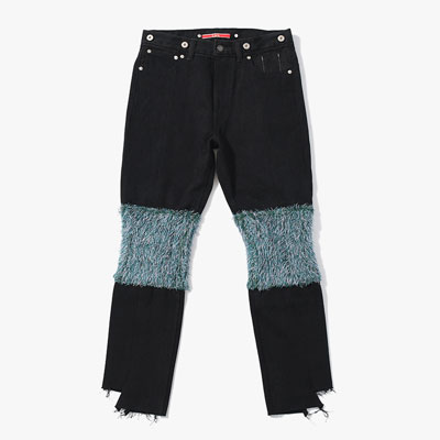 MONSTER 2nd DENIM PANTS size:M -BLACK/A-