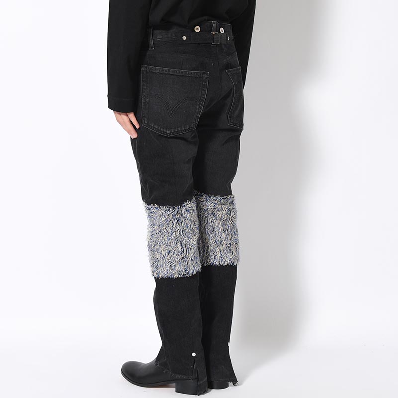 MONSTER 2nd DENIM PANTS size:M -BLACK/B-