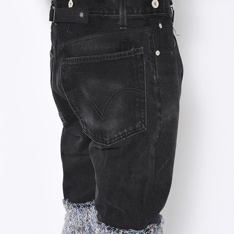 MONSTER 2nd DENIM PANTS size:M -BLACK/B-