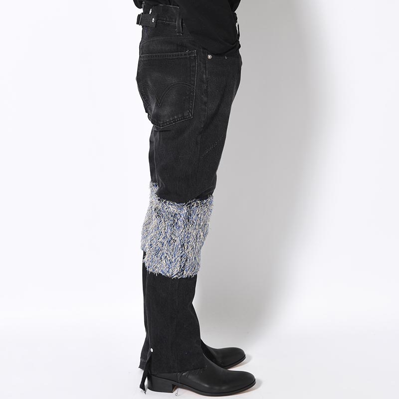 MONSTER 2nd DENIM PANTS size:M -BLACK/B-