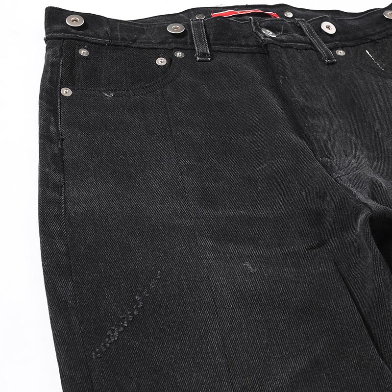 MONSTER 2nd DENIM PANTS size:M -BLACK/B-