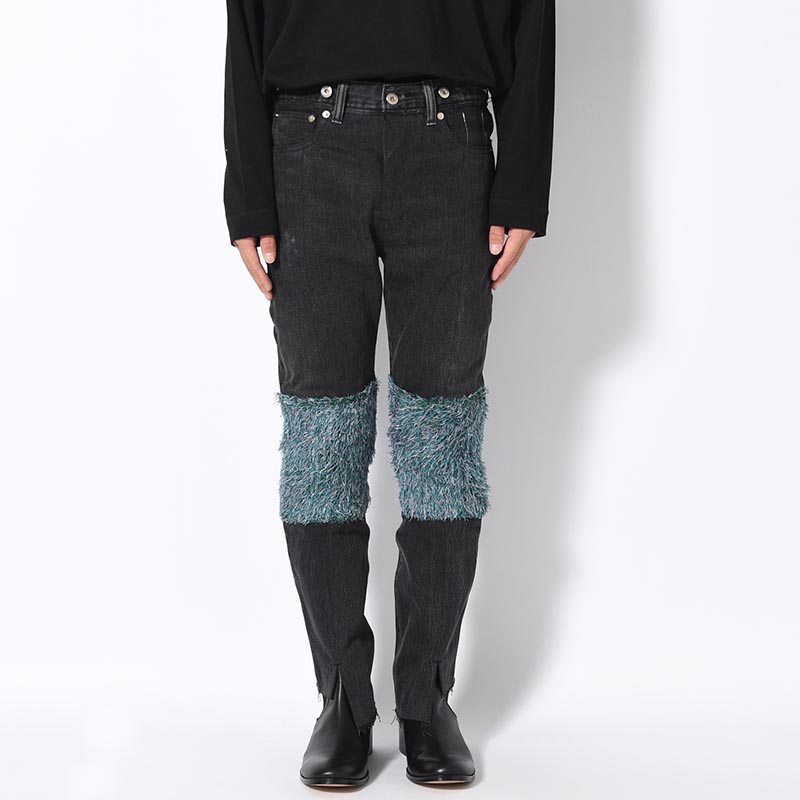 MONSTER 2nd DENIM PANTS size:S -BLACK/A-