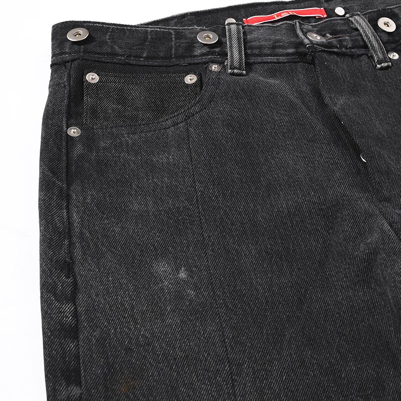 MONSTER 2nd DENIM PANTS size:S -BLACK/A-