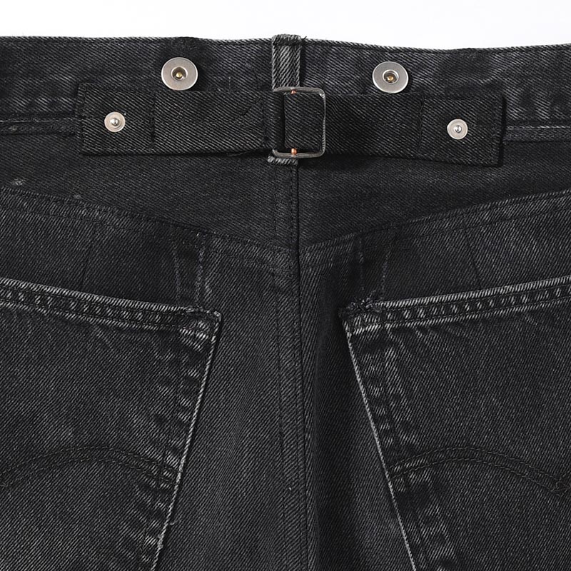 MONSTER 2nd DENIM PANTS size:S -BLACK/A-