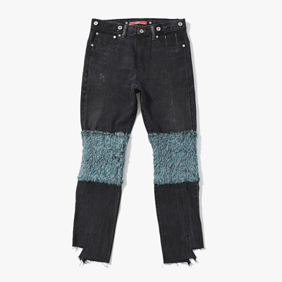 MONSTER 2nd DENIM PANTS size:S -BLACK/A-