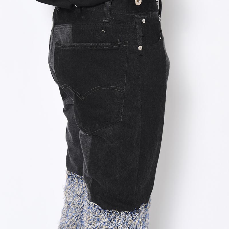 MONSTER 2nd DENIM PANTS size:S -BLACK/B-