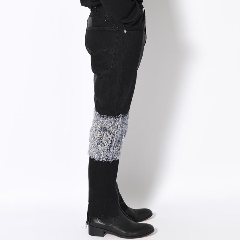 MONSTER 2nd DENIM PANTS size:S -BLACK/B-