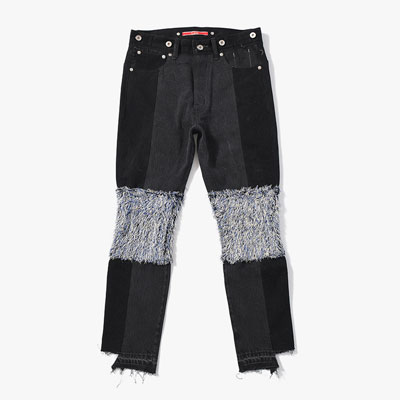 MONSTER 2nd DENIM PANTS size:S -BLACK/B-