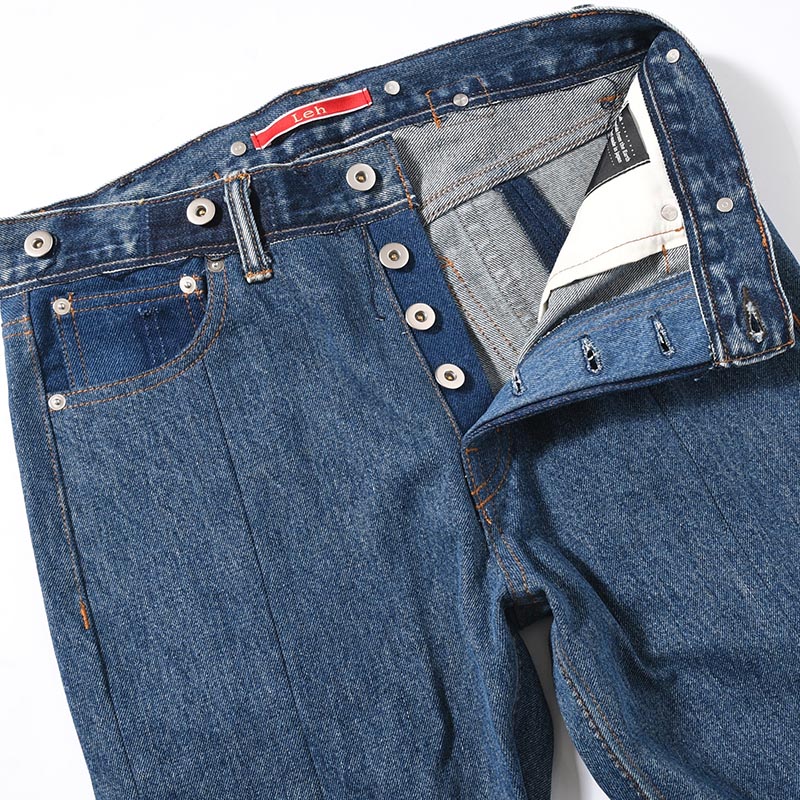 MONSTER 2nd DENIM PANTS size:M -INDIGO-