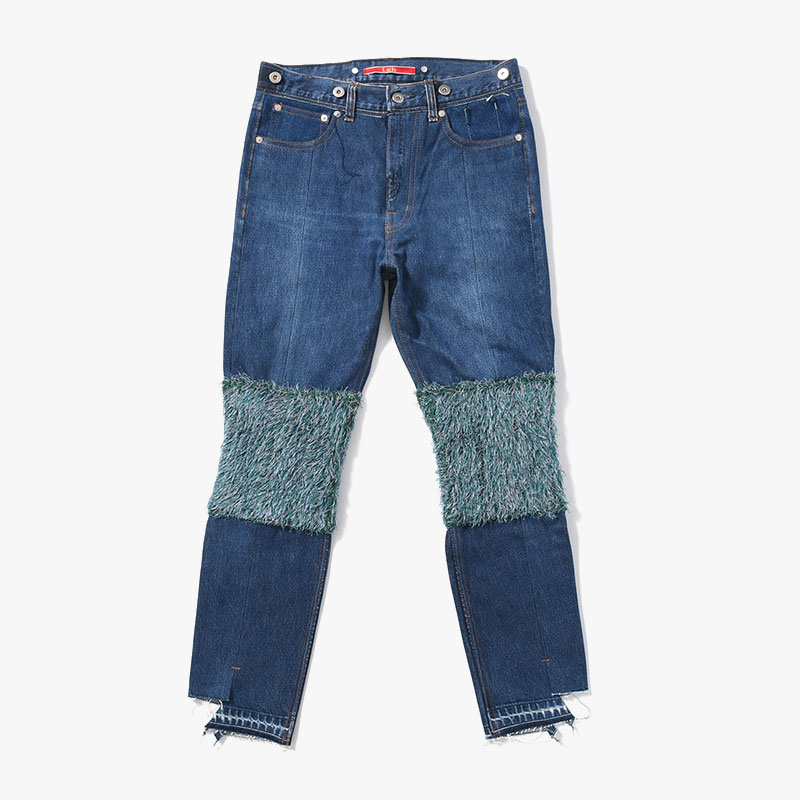 MONSTER 2nd DENIM PANTS size:S -INDIGO-