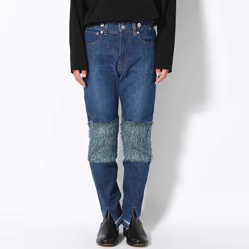 MONSTER 2nd DENIM PANTS size:S -INDIGO-