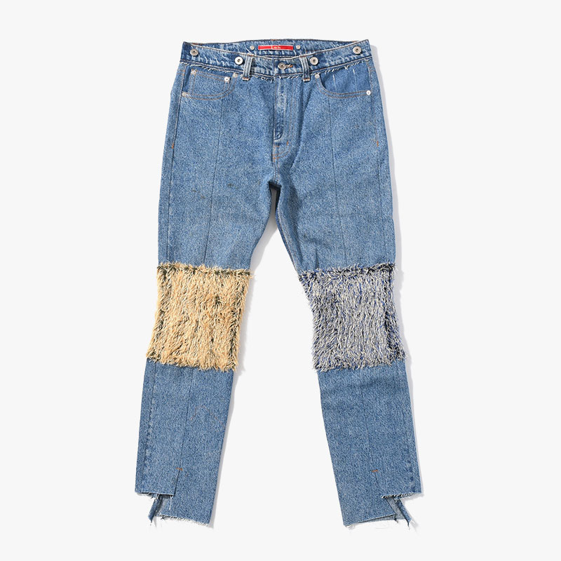 MONSTER 2nd DENIM PANTS size:M -USED.INDIGO-