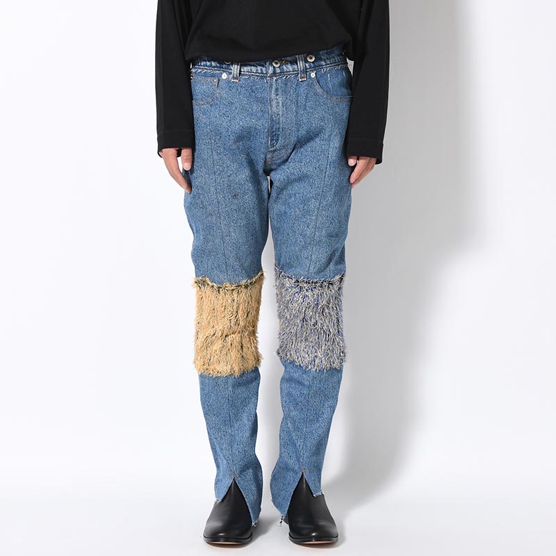 MONSTER 2nd DENIM PANTS size:M -USED.INDIGO-