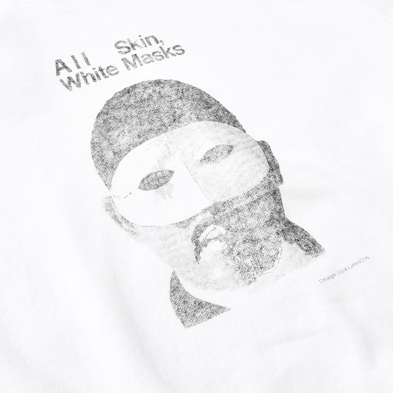 FRANTZ FANON SWEAT -WHITE-