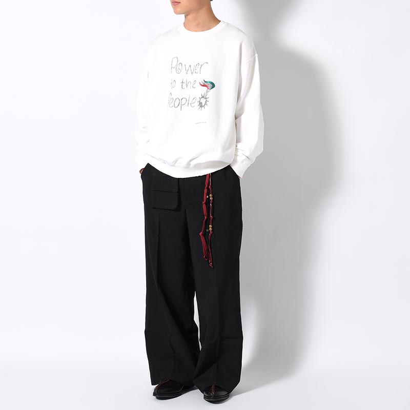 PTTP SWEAT -WHITE-