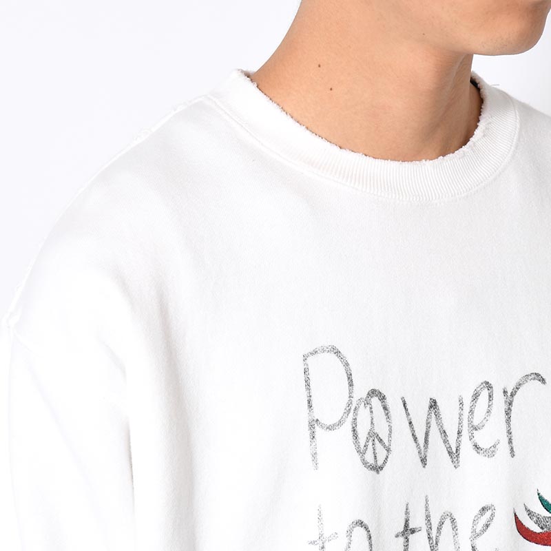 PTTP SWEAT -WHITE-