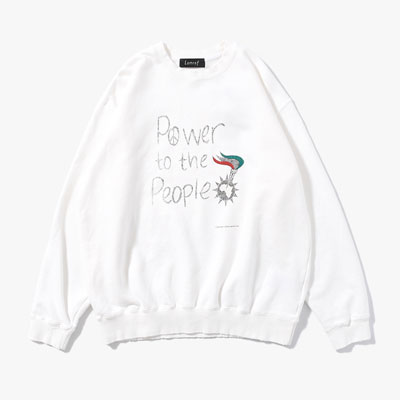 PTTP SWEAT -WHITE-