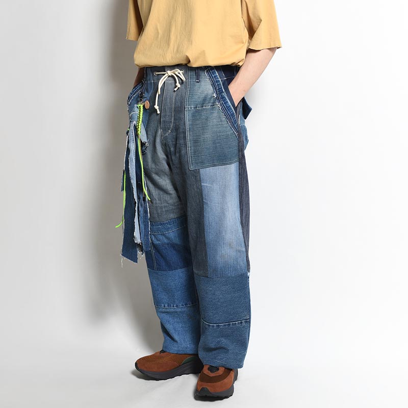 LIMITED PANTS -INDIGO TYPE:L-