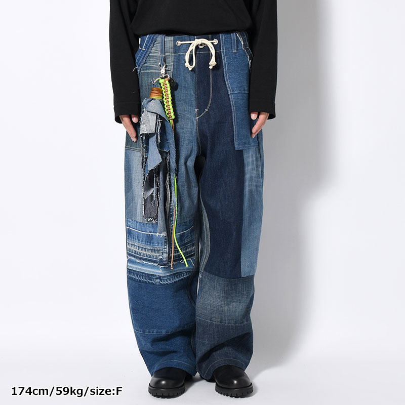 LIMITED PANTS -INDIGO TYPE:3-