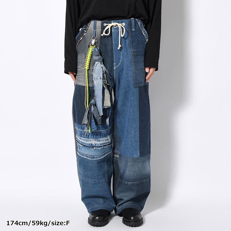 LIMITED PANTS -INDIGO TYPE:6-