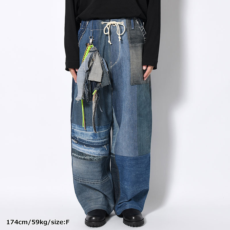 LIMITED PANTS -INDIGO TYPE:8-