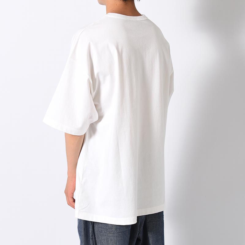 7.4oz ORGANIC COTTON POCKET TEE -3.COLOR-