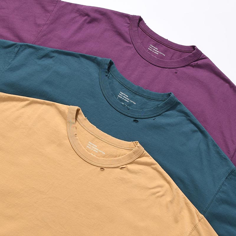 7.4oz ORGANIC COTTON TEE after 5 years -3.COLOR-