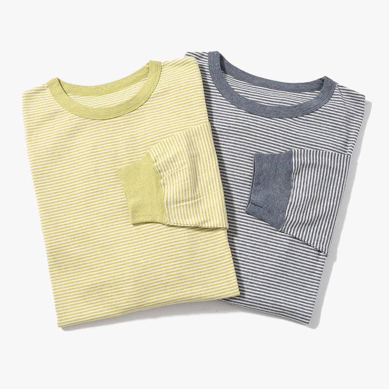 ORGANIC COTTON VERY SOFT LS TEE -2.COLOR-