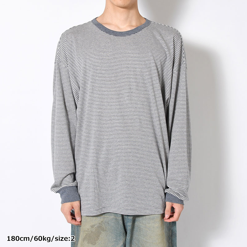 ORGANIC COTTON VERY SOFT LS TEE -2.COLOR-