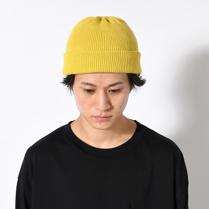 ORGANIC COTTON VERY SOFT ROLL BEANIE -3.COLOR-