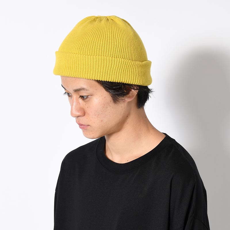 ORGANIC COTTON VERY SOFT ROLL BEANIE -3.COLOR-