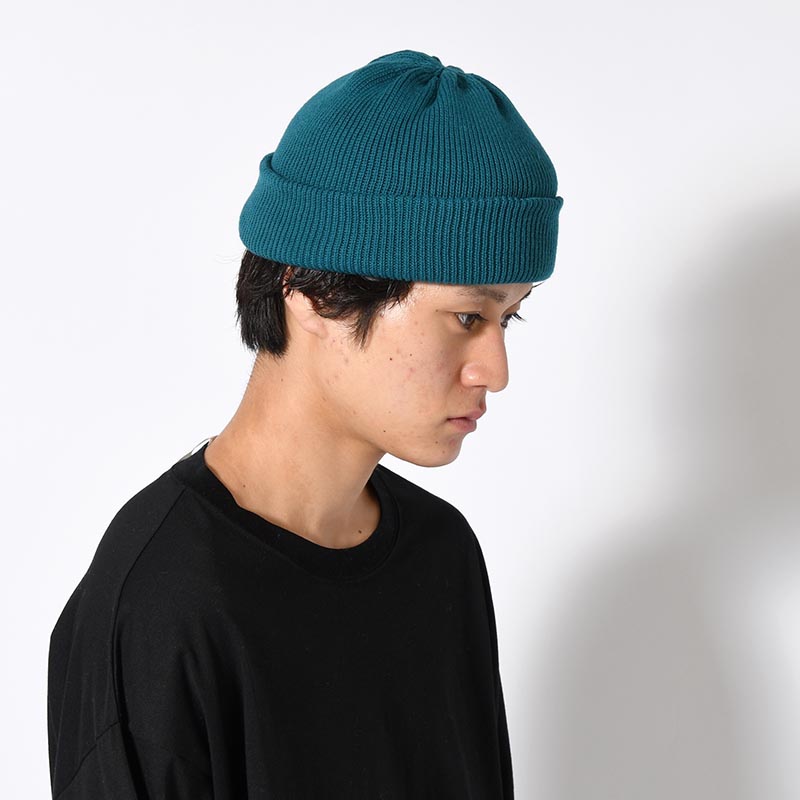 ORGANIC COTTON VERY SOFT ROLL BEANIE -3.COLOR-