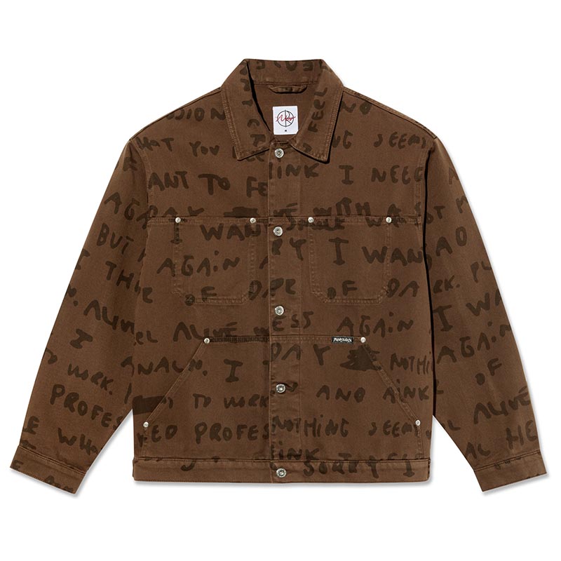 PATRIK JACKET SAD NOTES -2.COLOR-(WALNUT)