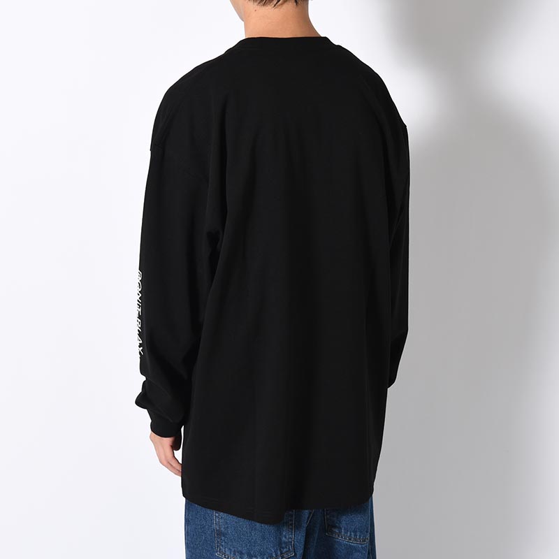 DONT PLAY LS TEE -BLACK-