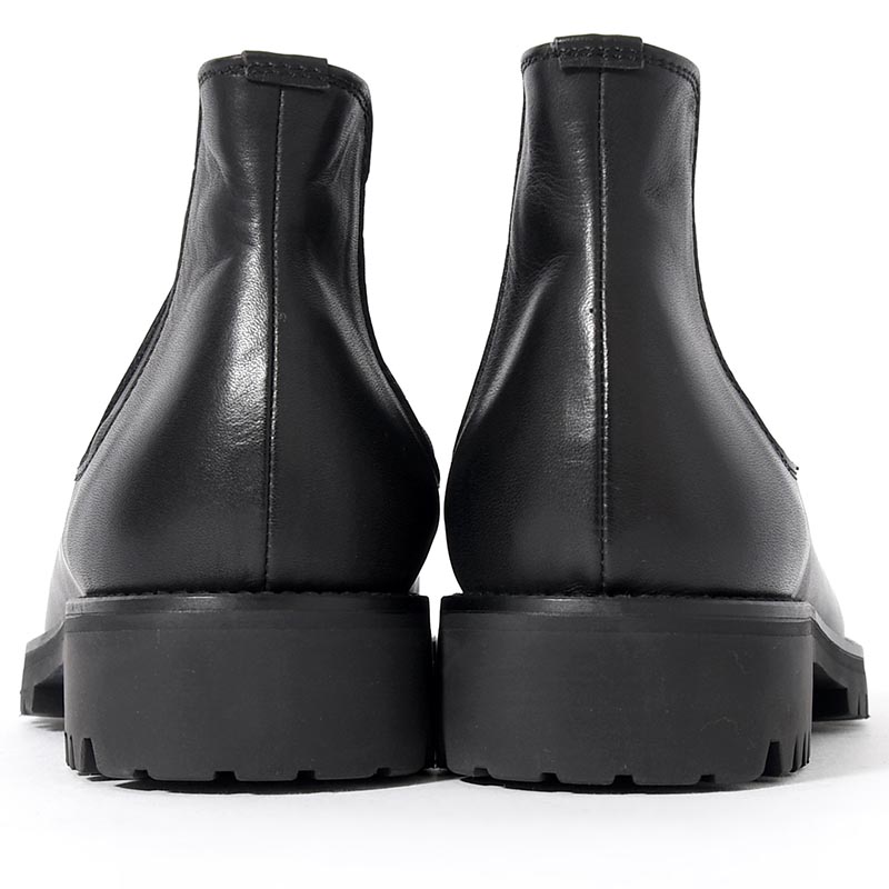 SIDE GORE BOOTS -BLACK-