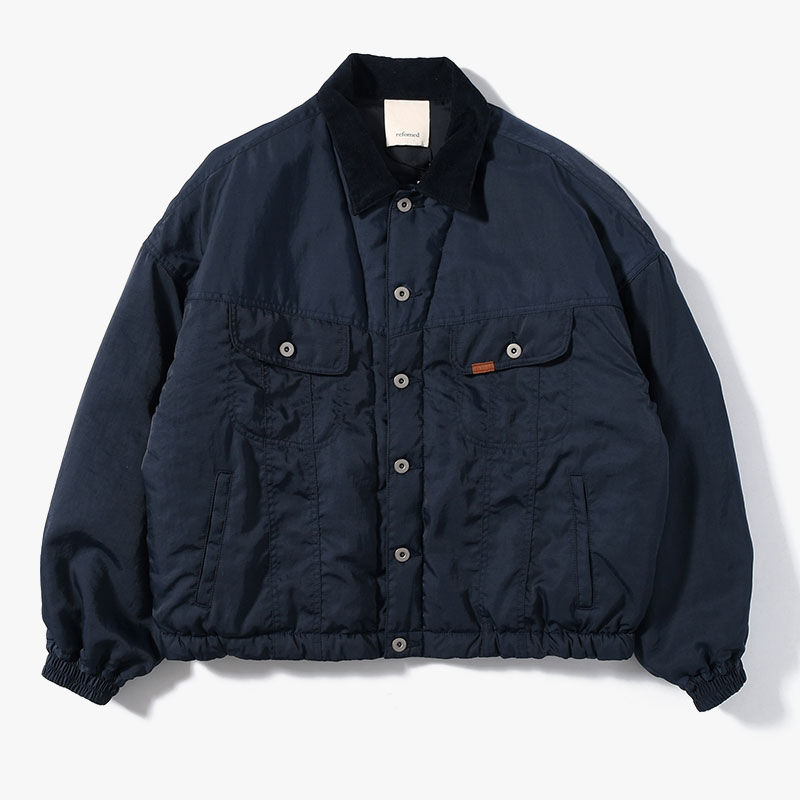 DOKA NYLON JACKET -NAVY-