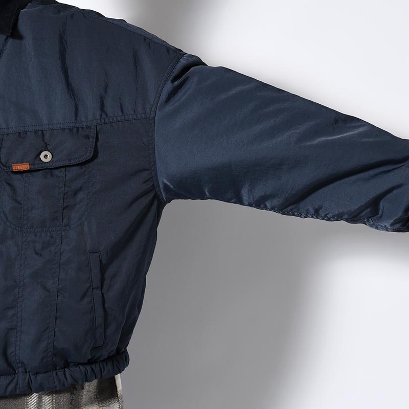 DOKA NYLON JACKET -NAVY-