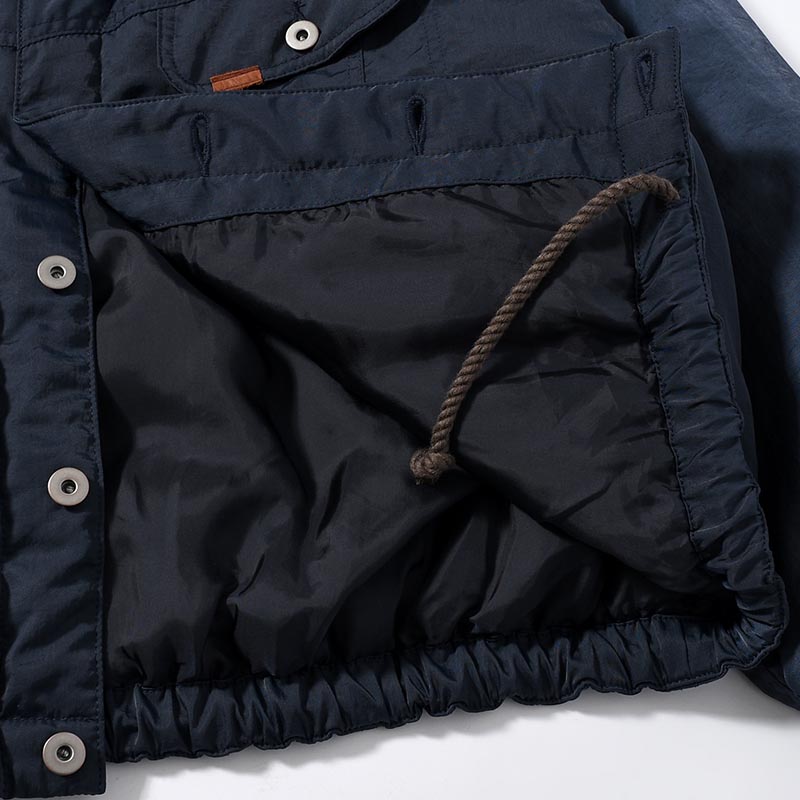 DOKA NYLON JACKET -NAVY-