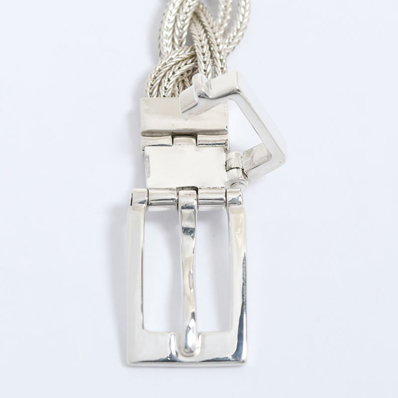 BUCKLE BRACE/SQUARE BUCKLE -SILVER- | IN ONLINE STORE