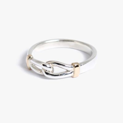CONNECT RING -SILVER×GOLD-