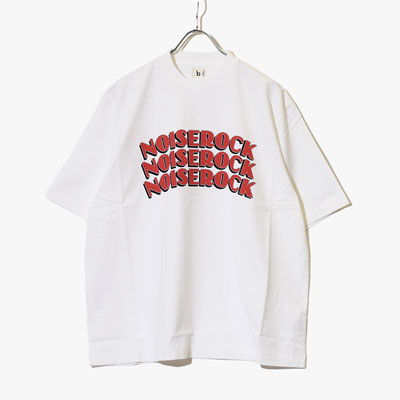 NOISE ROCK Print Tee WIDE -2.COLOR-