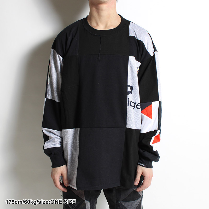 ARCHIVE PATCH WORK LS TEE -TYPE:E-