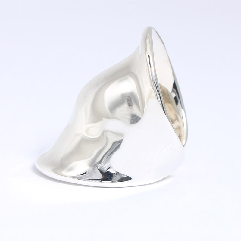 CHOPIN RIGHT FINGER ARMOR RING -SILVER-