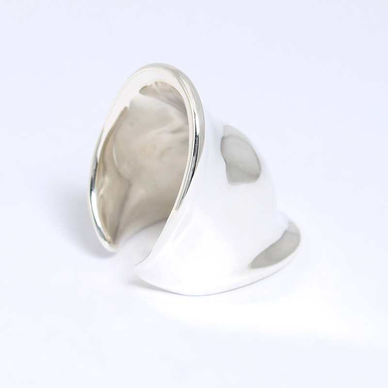 CHOPIN RIGHT FINGER ARMOR RING -SILVER-