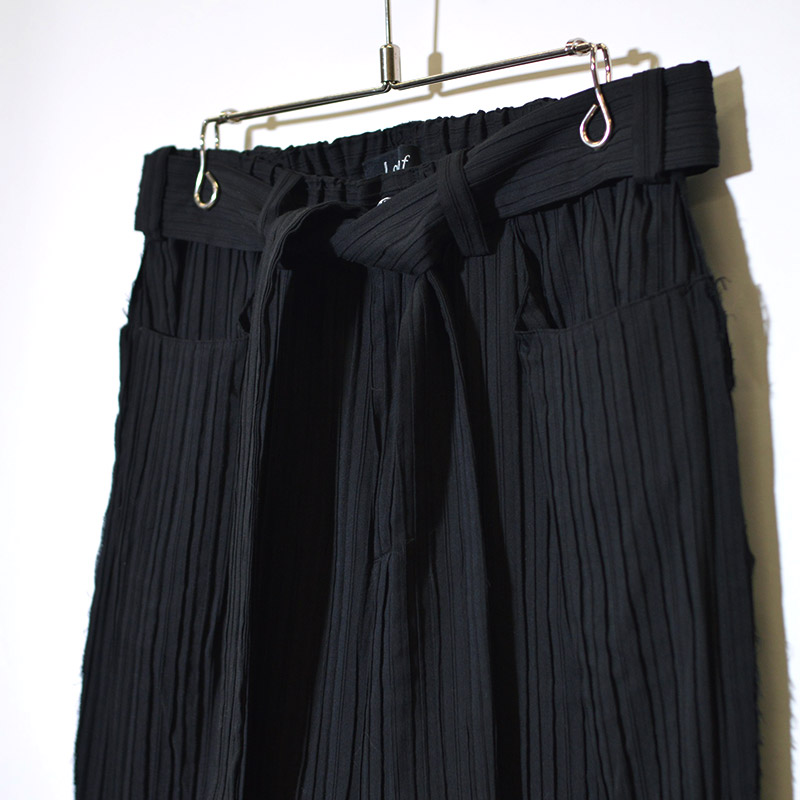 JUST LIKE A BABY PANTS -BLACK-