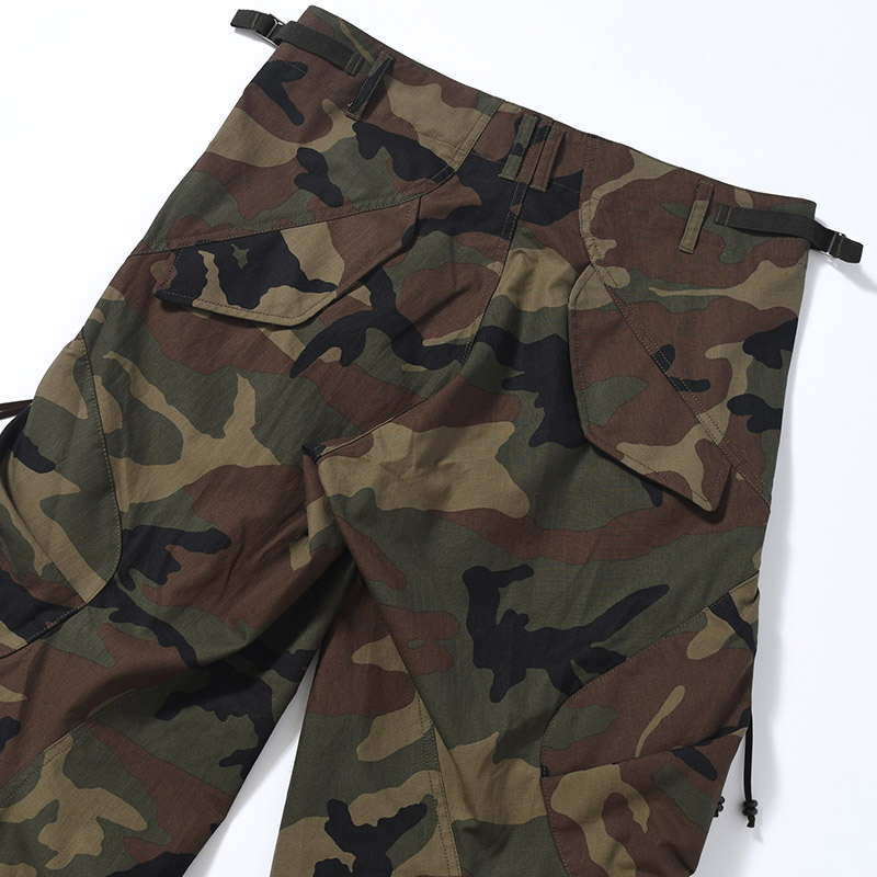 3D TWISTED CARGO PANTS -WOODLAND-