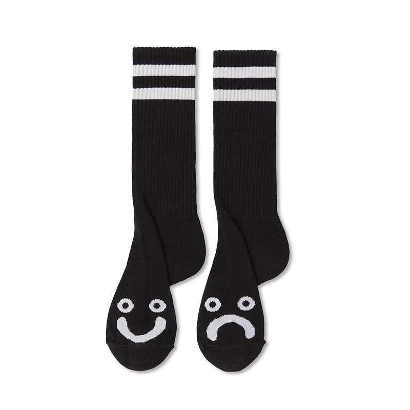 Rib Socks/Long/Happy Sad -2.COLOR-